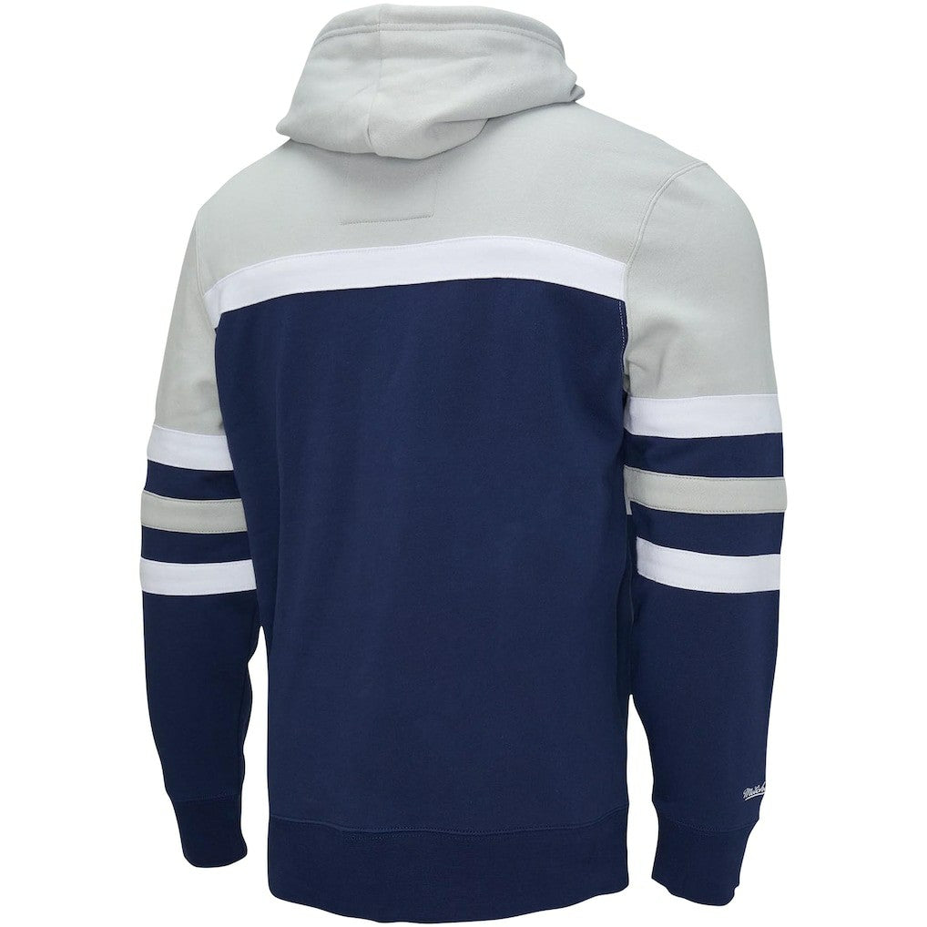 Dallas Cowboys Head Coach Pullover Hoodie - Navy/Heather Gray cheap