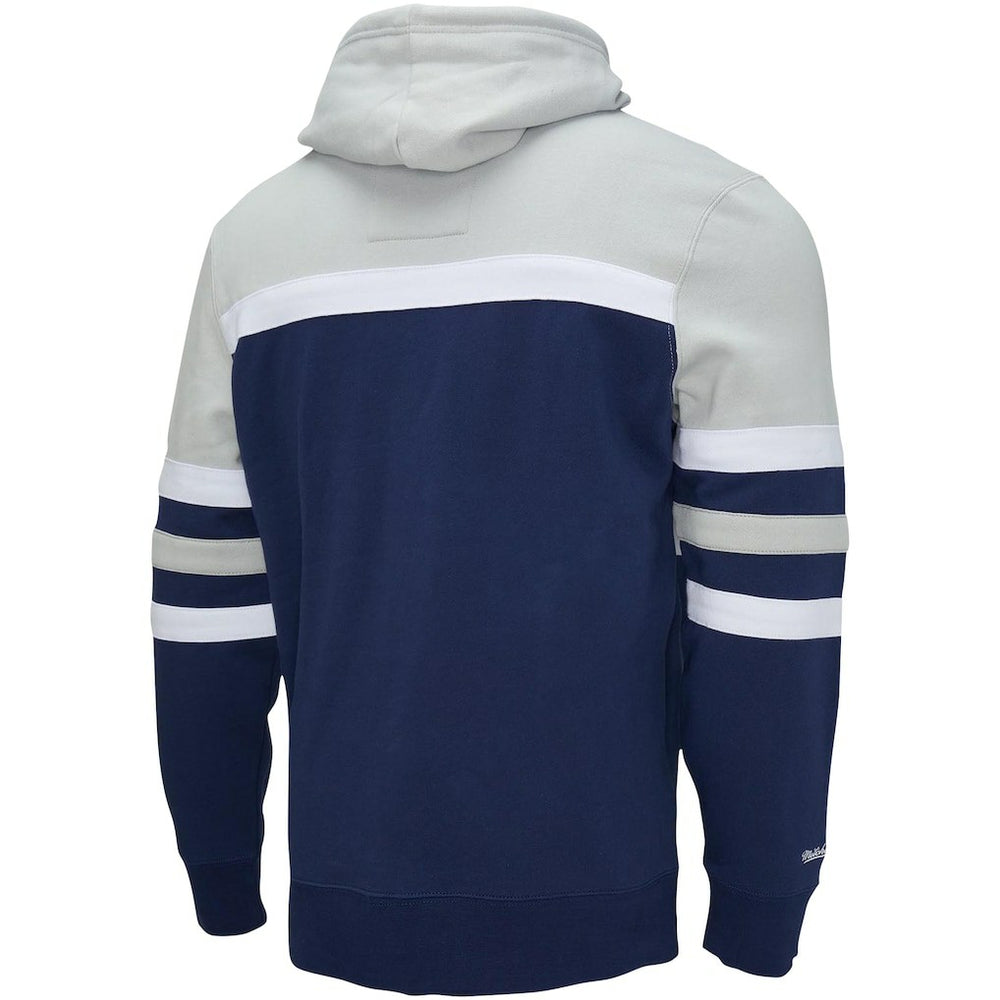Dallas Cowboys Head Coach Pullover Hoodie - Navy/Heather Gray cheap