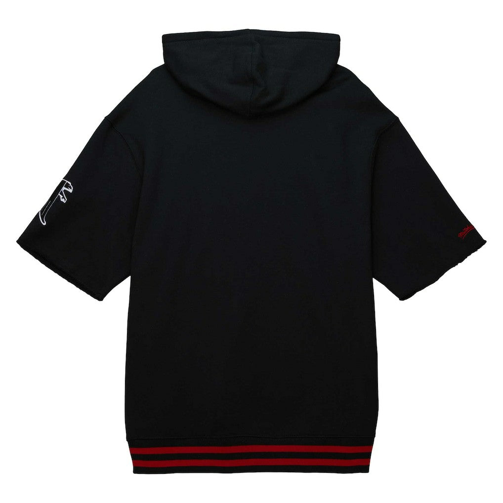 Atlanta Falcons Pre-Game Short Sleeve Pullover Hoodie - Black online