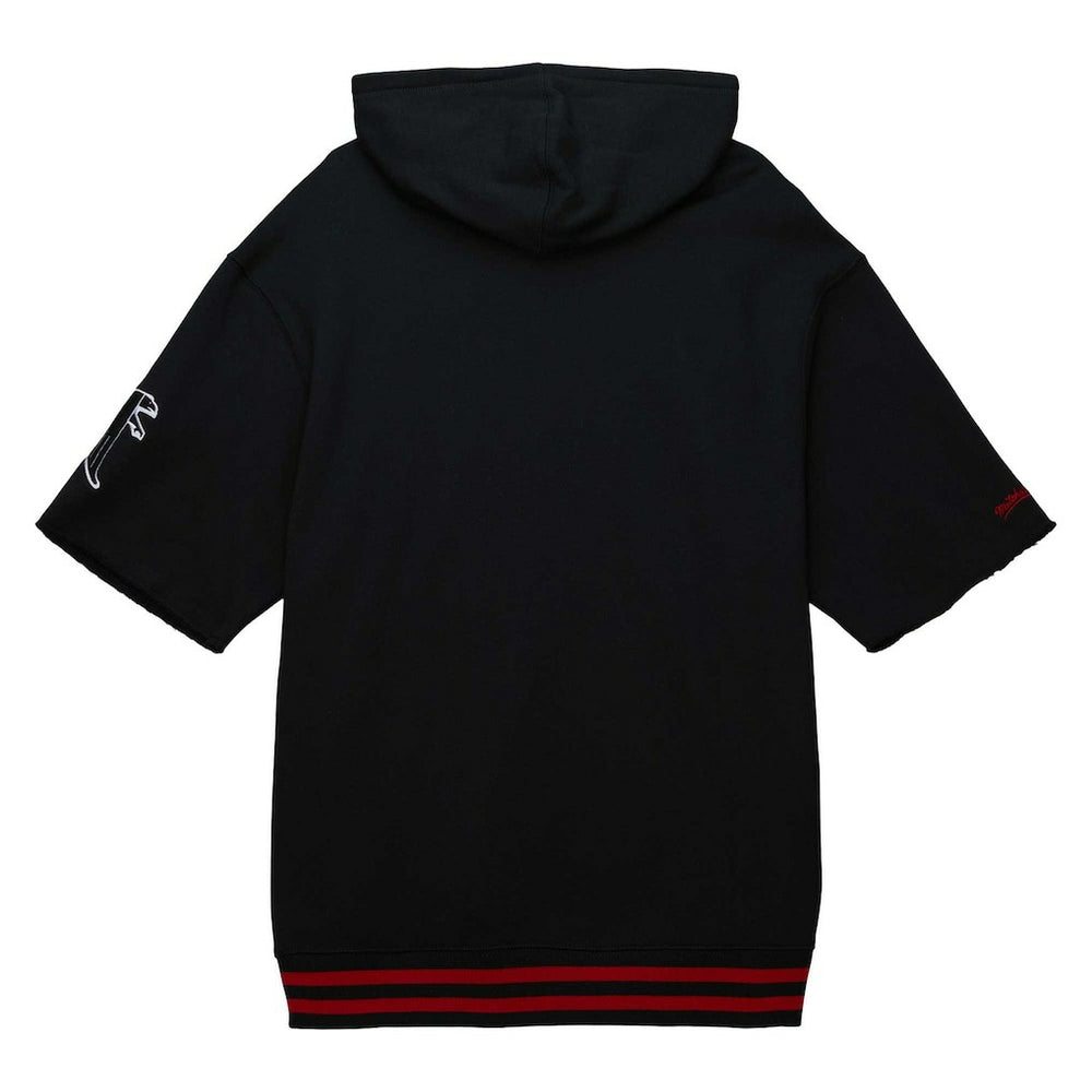 Atlanta Falcons Pre-Game Short Sleeve Pullover Hoodie - Black online