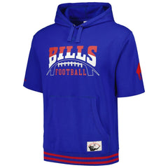 Buffalo Bills Pre-Game Short Sleeve Pullover Hoodie - Royal sale