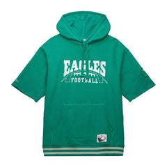 Philadelphia Eagles Pre-Game Short Sleeve Pullover Hoodie - Kelly Green online
