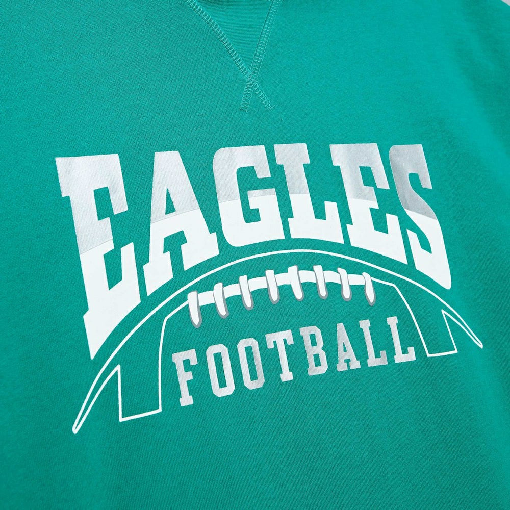 Philadelphia Eagles Pre-Game Short Sleeve Pullover Hoodie - Kelly Green online