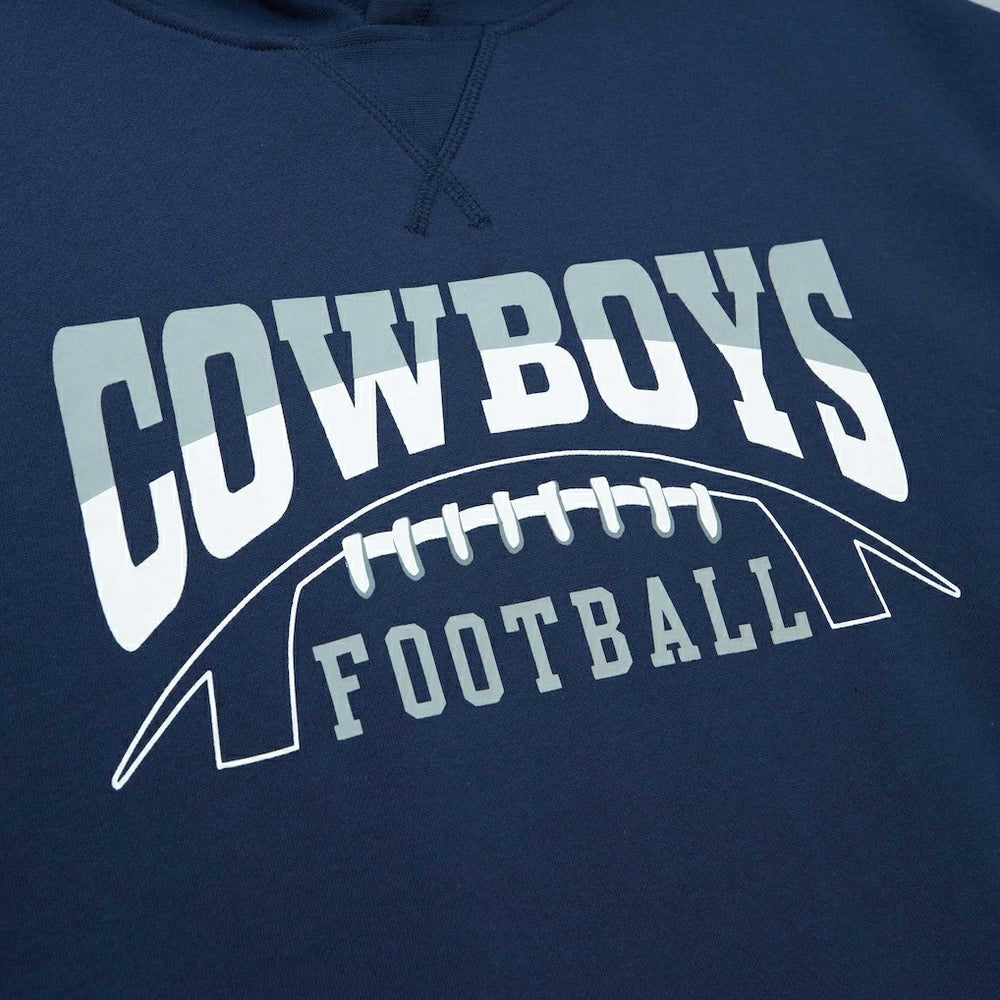 Dallas Cowboys Pre-Game Short Sleeve Pullover Hoodie - Navy cheap