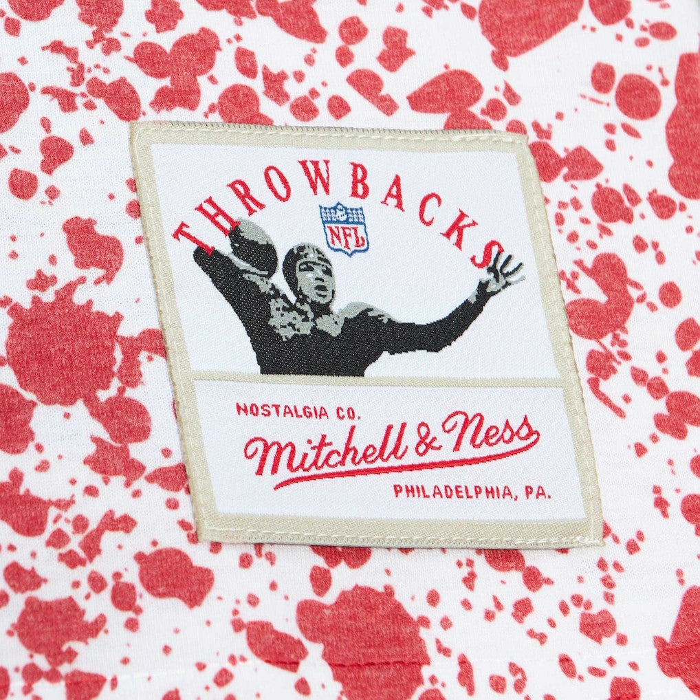 New England Patriots Team Burst Sublimated T-Shirt - White sale