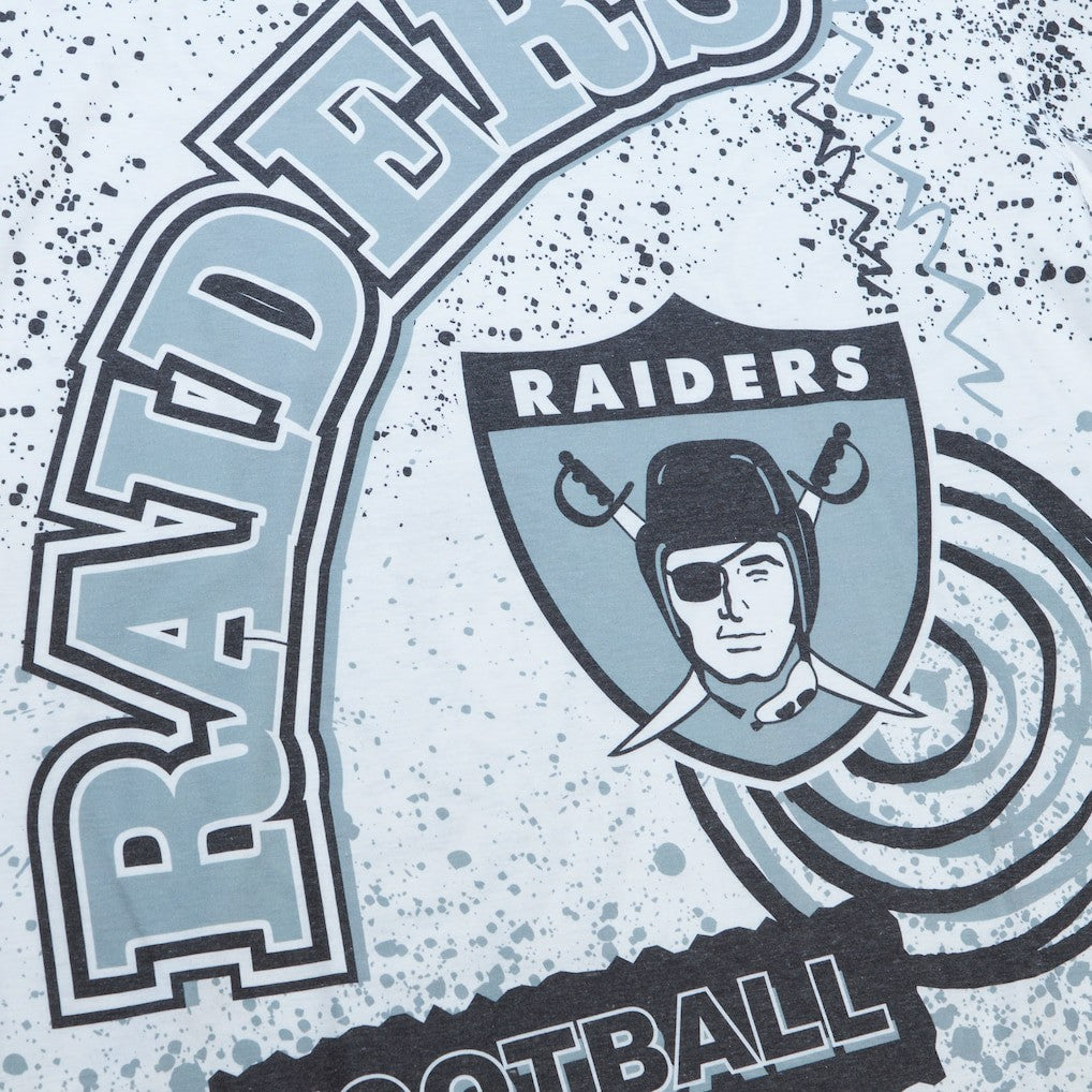 Las Vegas Raiders Team Burst Sublimated T-Shirt - White sale