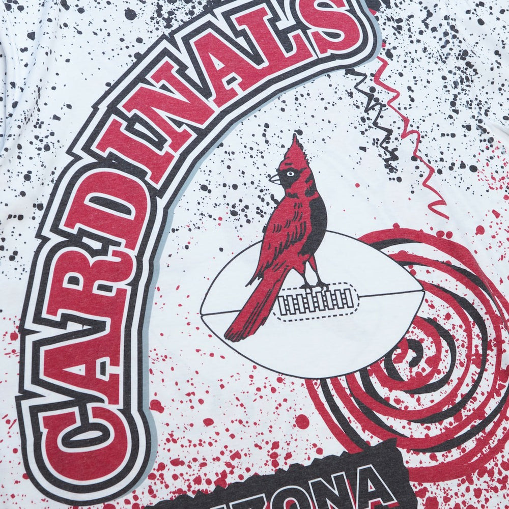 Arizona Cardinals Team Burst Sublimated T-Shirt - White on sale