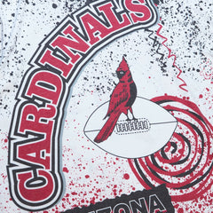 Arizona Cardinals Team Burst Sublimated T-Shirt - White on sale