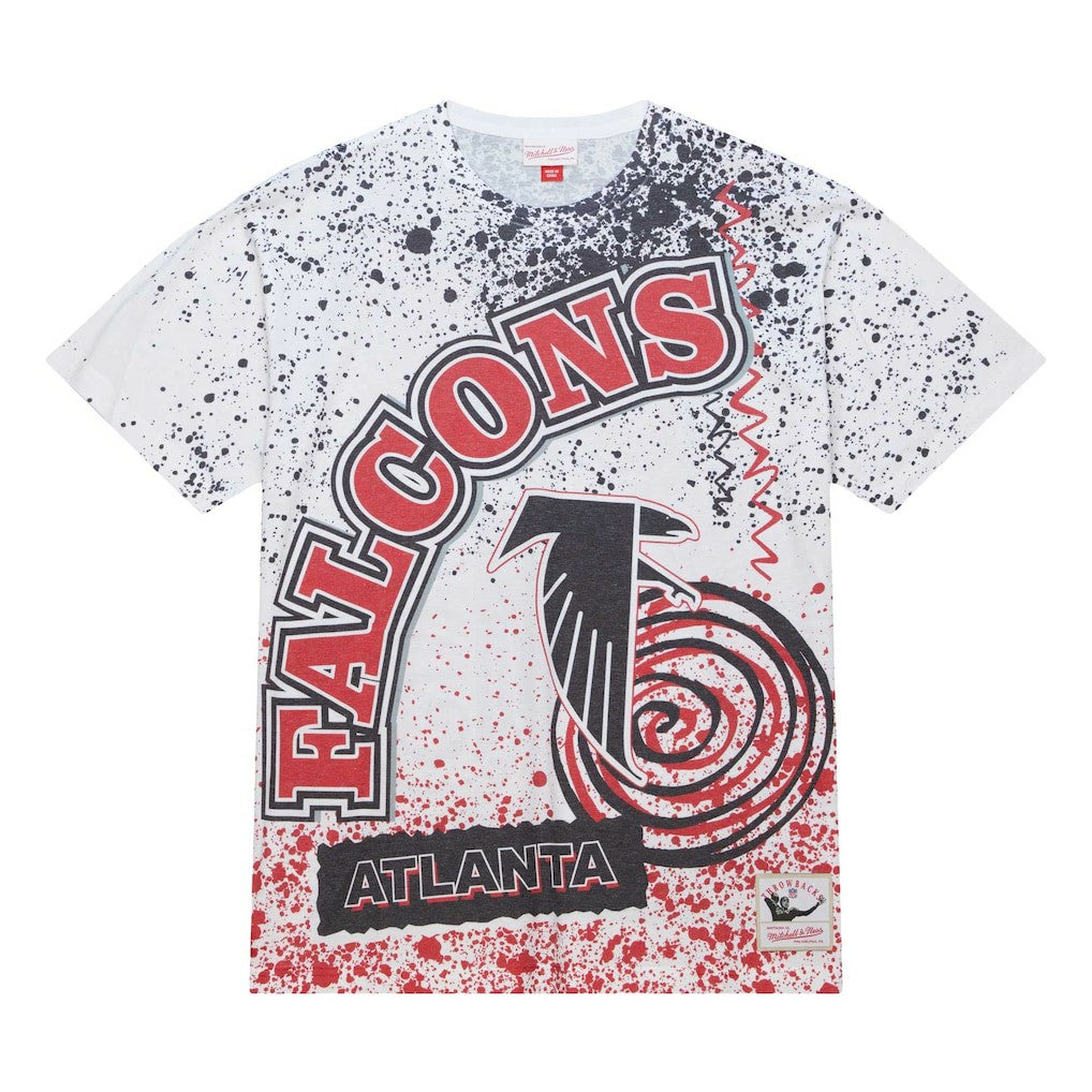 Atlanta Falcons Team Burst Sublimated T-Shirt - White online