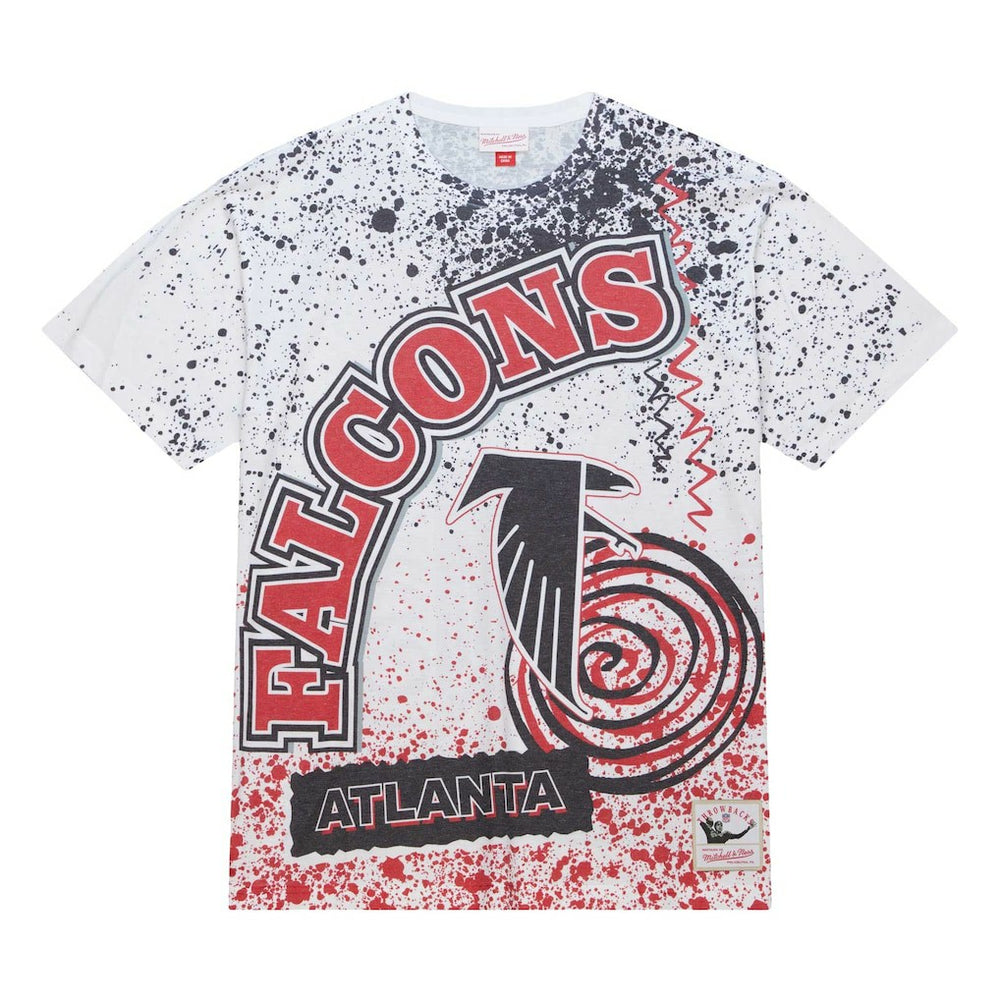 Atlanta Falcons Team Burst Sublimated T-Shirt - White online