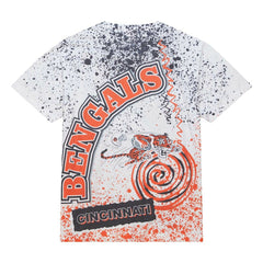 Cincinnati Bengals Team Burst Sublimated T-Shirt - White outlet