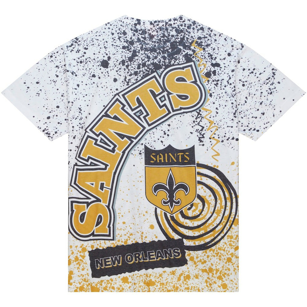 New Orleans Saints Team Burst Sublimated T-Shirt - White sale