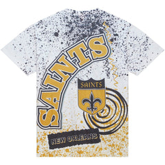 New Orleans Saints Team Burst Sublimated T-Shirt - White sale