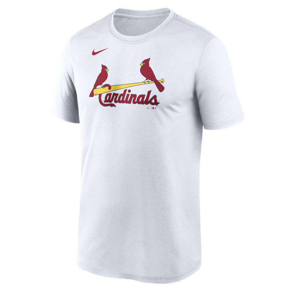 St. Louis Cardinals New Legend Wordmark Dri-FIT T-Shirt White