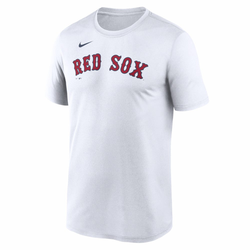 Boston Red Sox New Legend Wordmark Dri-FIT T-Shirt White
