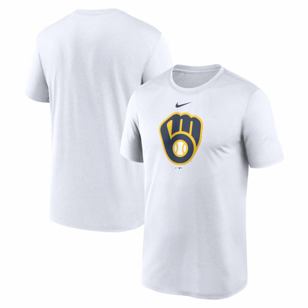 Milwaukee Brewers New Legend Dri-FIT T-Shirt White