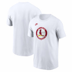 St. Louis Cardinals Cooperstown Collection Logo T-Shirt White
