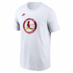 St. Louis Cardinals Cooperstown Collection Logo T-Shirt White