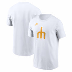 Seattle Mariners Cooperstown Collection Logo T-Shirt White