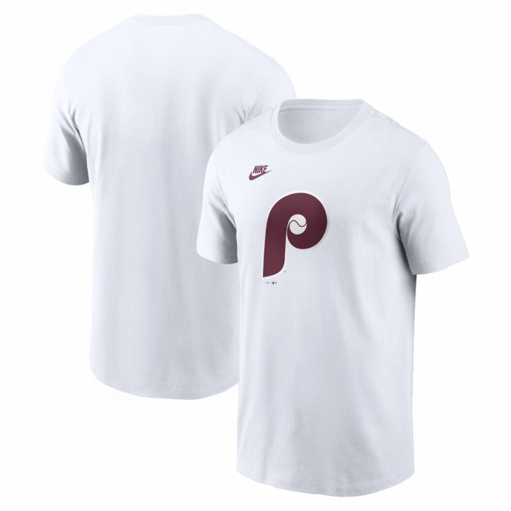 Philadelphia Phillies Cooperstown Collection Logo T-Shirt White