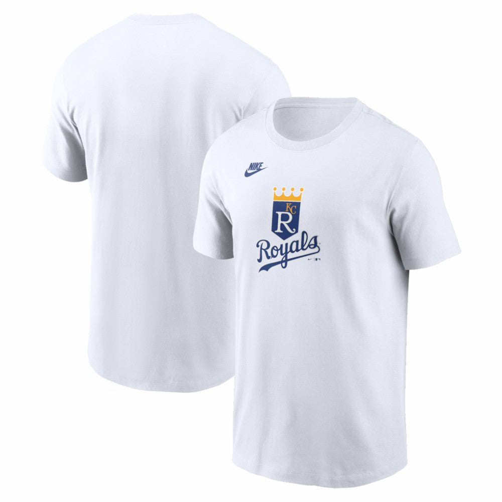 Kansas City Royals Cooperstown Collection Logo T-Shirt White