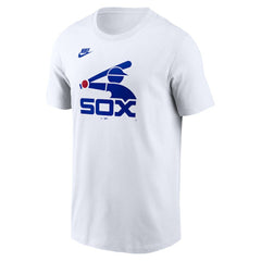 Chicago White Sox Cooperstown Collection Logo T-Shirt White