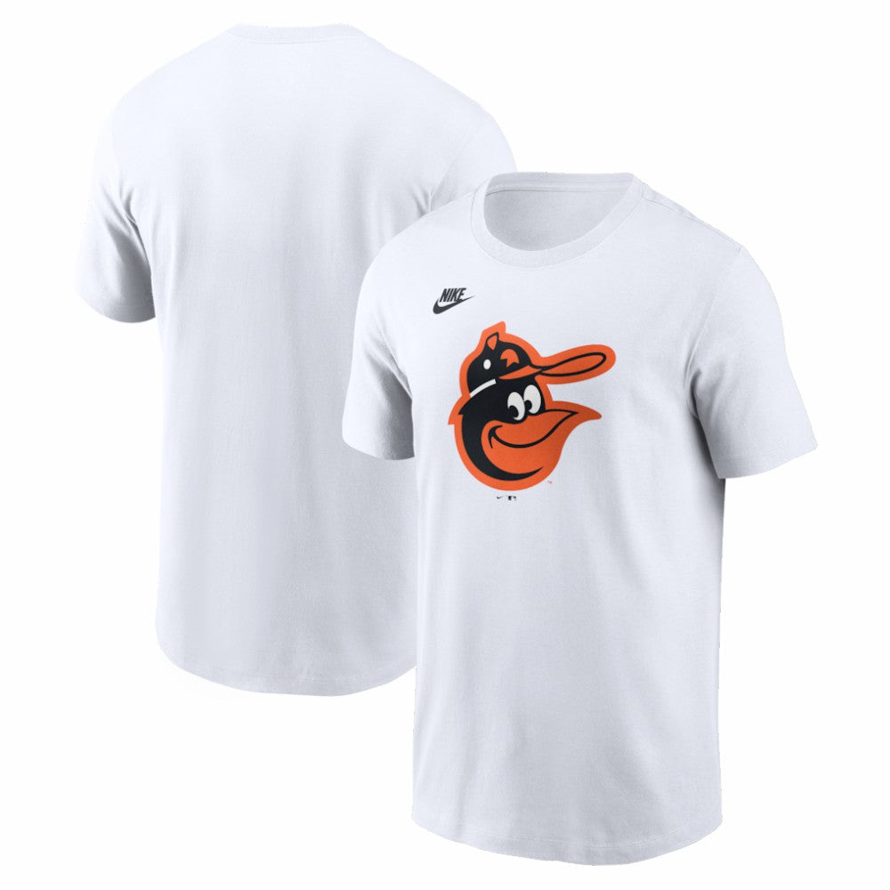 Baltimore Orioles Cooperstown Collection Logo T-Shirt White