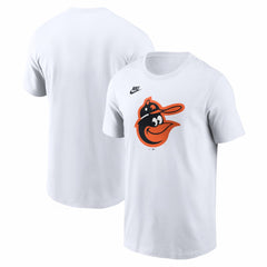 Baltimore Orioles Cooperstown Collection Logo T-Shirt White