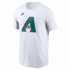 Arizona Diamondbacks Cooperstown Collection Logo T-Shirt White