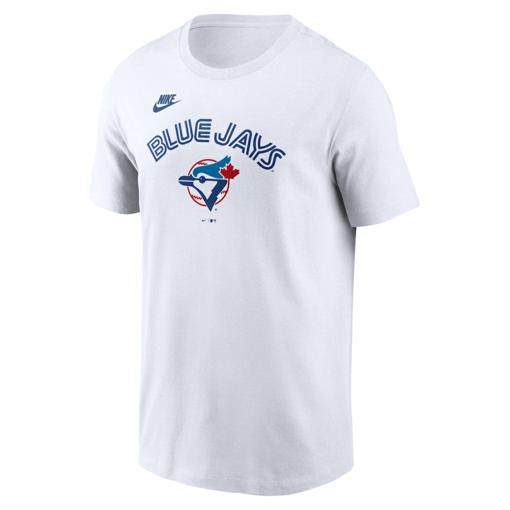 Toronto Blue Jays Cooperstown Collection Wordmark T-Shirt White