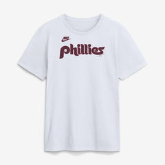 Philadelphia Phillies Cooperstown Collection Wordmark T-Shirt White