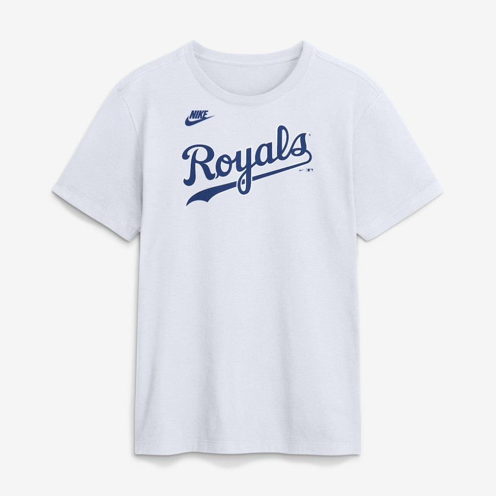 Kansas City Royals Cooperstown Collection Wordmark T-Shirt White