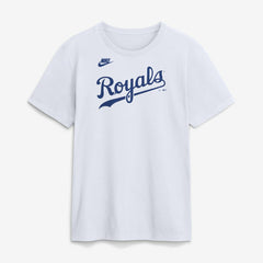 Kansas City Royals Cooperstown Collection Wordmark T-Shirt White