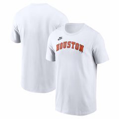 Houston Astros Cooperstown Collection Wordmark T-Shirt White