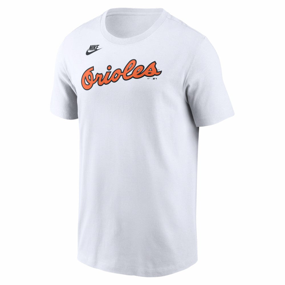 Baltimore Orioles Cooperstown Collection Wordmark T-Shirt White