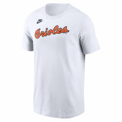 Baltimore Orioles Cooperstown Collection Wordmark T-Shirt White