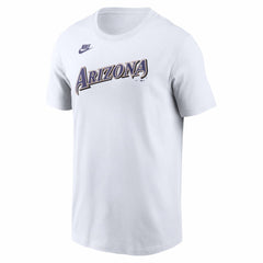 Arizona Diamondbacks Cooperstown Collection Wordmark T-Shirt White