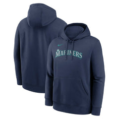 Seattle Mariners Dri-Fit Club Hoodie Navy