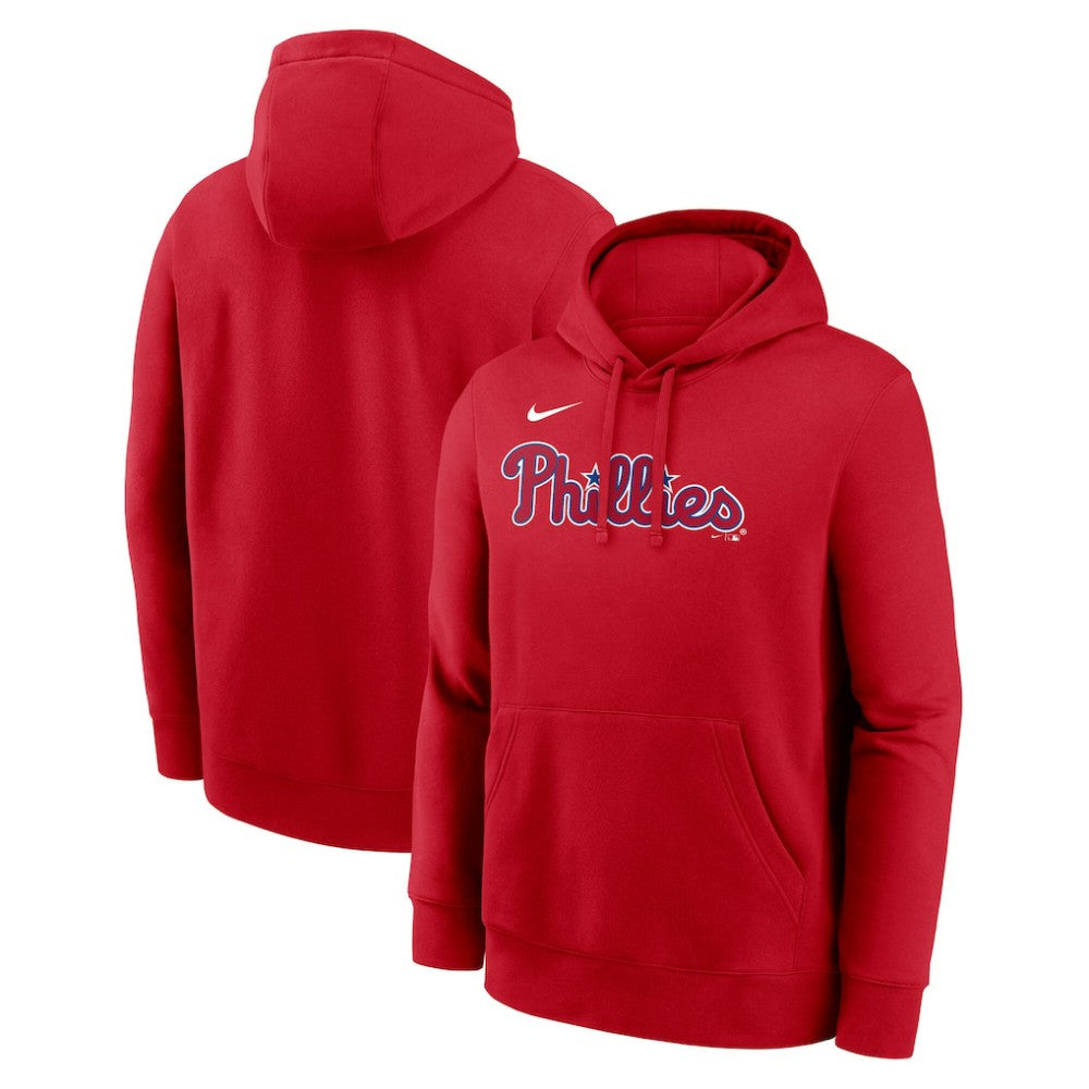 Philadelphia Phillies Dri-Fit Club Hoodie Red