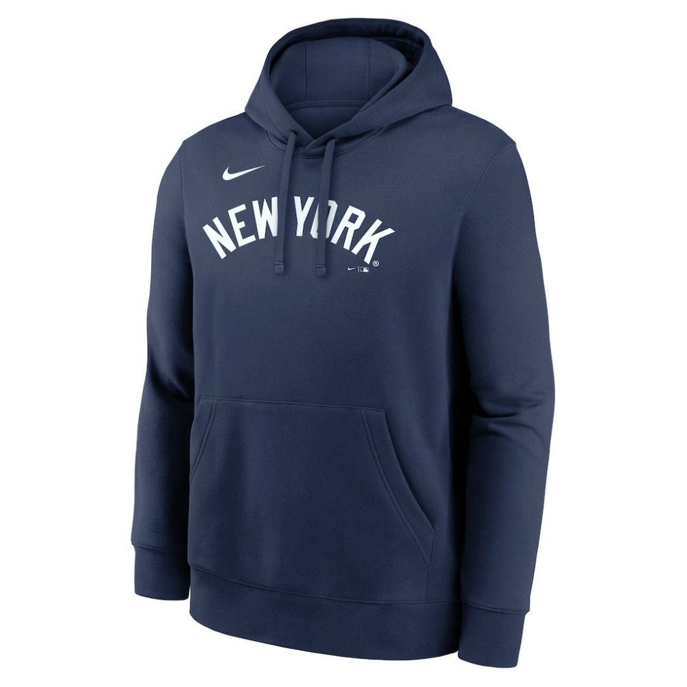New York Yankees Dri-Fit Club Hoodie Navy