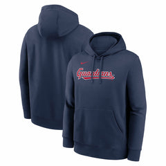 Cleveland Guardians Dri-Fit Club Hoodie Navy
