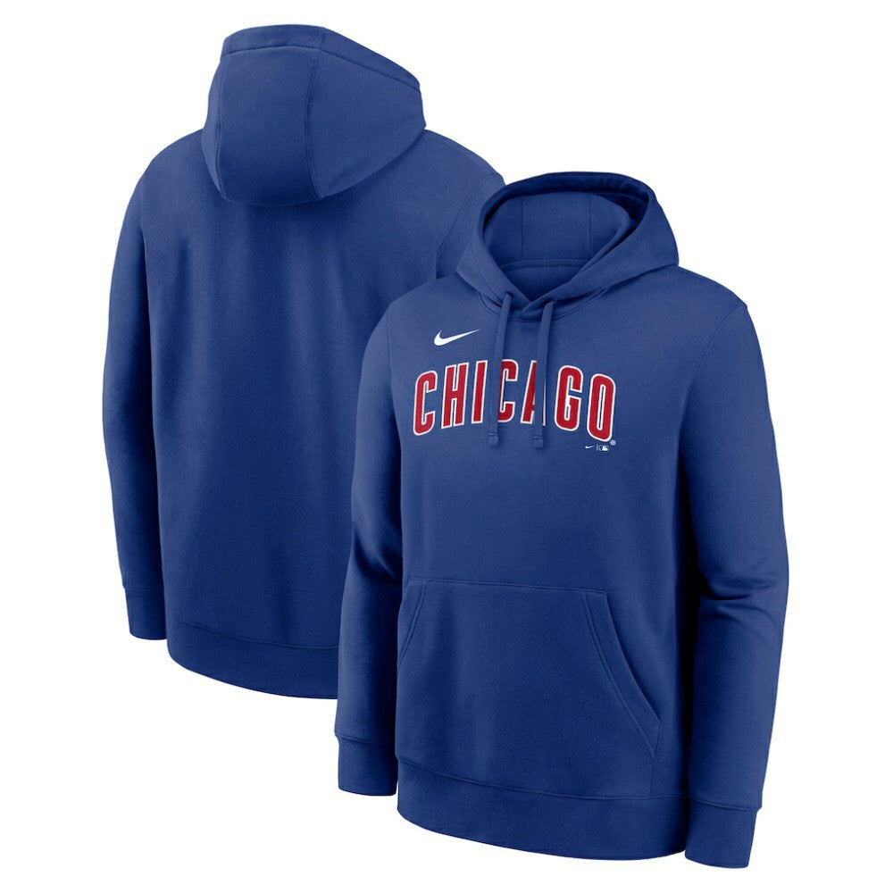 Chicago Cubs Dri-Fit Club Hoodie Royal
