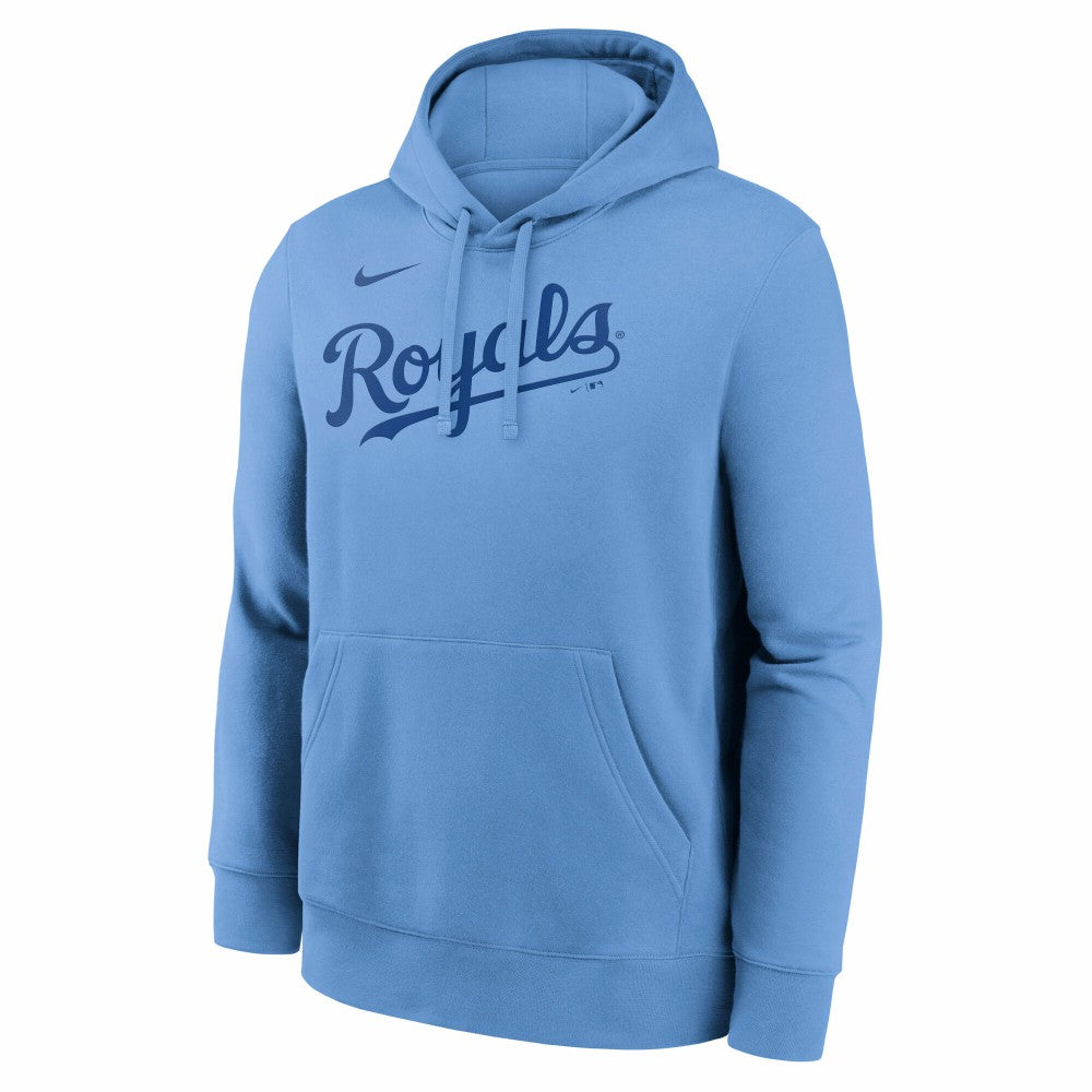 Kansas City Royals Dri-Fit Club Hoodie Light Blue