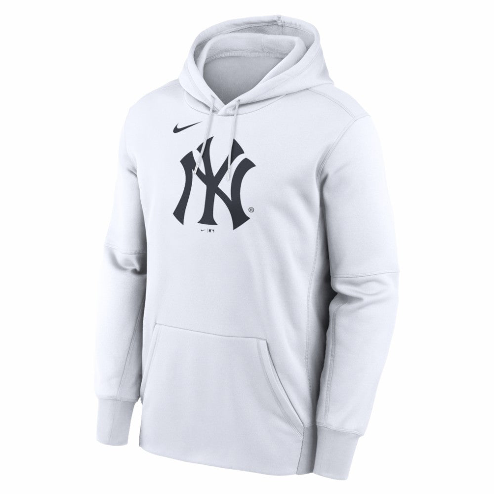 New York Yankees Logo Club Hoodie White