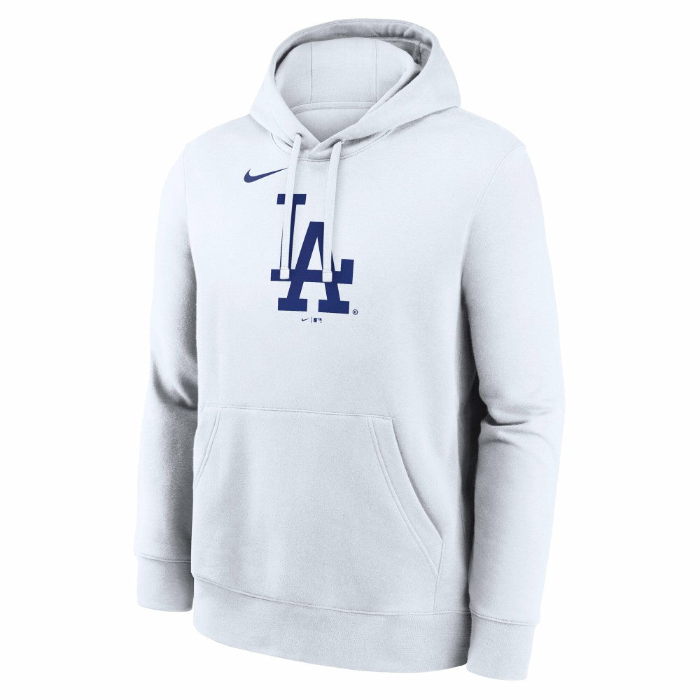 Los Angeles Dodgers Logo Club Hoodie White