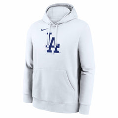 Los Angeles Dodgers Logo Club Hoodie White