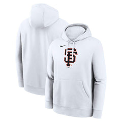 San Francisco Giants Logo Club Hoodie White