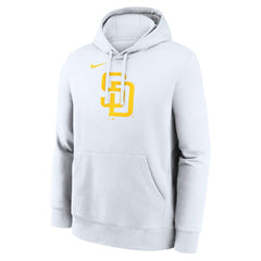 San Diego Padres Logo Club Hoodie White