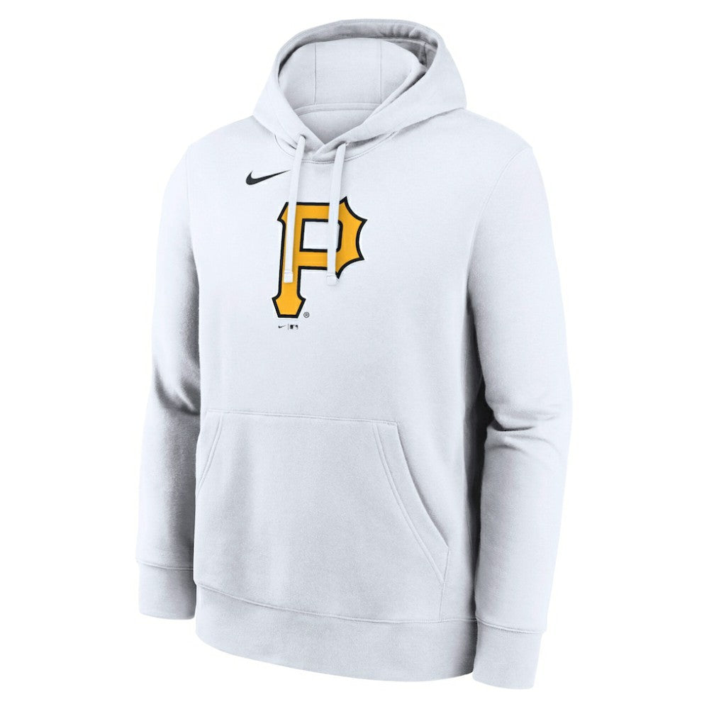 Pittsburgh Pirates Logo Club Hoodie White