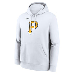 Pittsburgh Pirates Logo Club Hoodie White